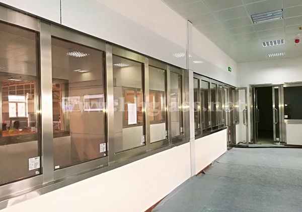 Fireproof glass doors and partitions in Jordan, Africa